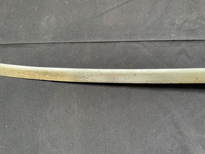 Lot 597 - A CHINESE TWO-HAND SWORD (CHANGDAO), QING DYNASTY