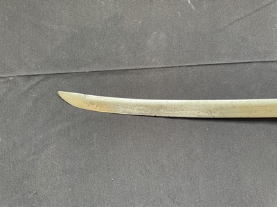 Lot 597 - A CHINESE TWO-HAND SWORD (CHANGDAO), QING DYNASTY