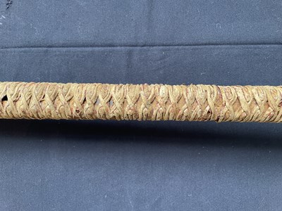 Lot 597 - A CHINESE TWO-HAND SWORD (CHANGDAO), QING DYNASTY