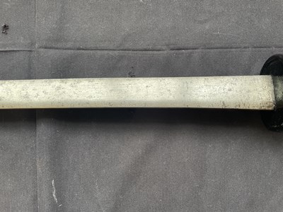 Lot 597 - A CHINESE TWO-HAND SWORD (CHANGDAO), QING DYNASTY