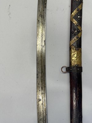 Lot 340 - AN ARAB SWORD (NIMCHA), 19TH CENTURY