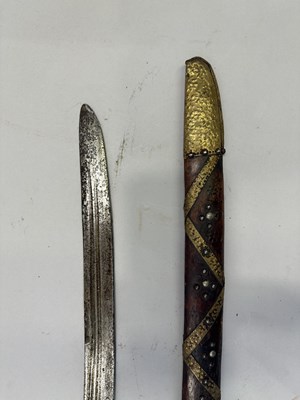 Lot 340 - AN ARAB SWORD (NIMCHA), 19TH CENTURY