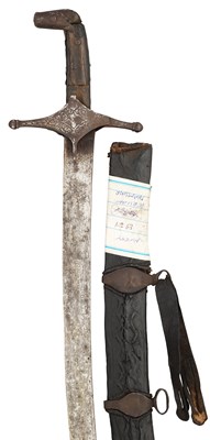 Lot 328 - AN INDO-PERSIAN SWORD (SHAMSHIR), 18TH/EARLY 19TH CENTURY