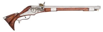 Lot 225 - A16 BORE ITALIAN WHEEL-LOCK CARBINE, BRESCIA, CIRCA 1600