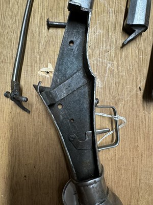 Lot 222 - A RARE 28 BORE GERMAN SMALL WHEEL-LOCK ‘PUFFER’ PISTOL FORMED ENTIRELY OF STEEL, CIRCA 1580
