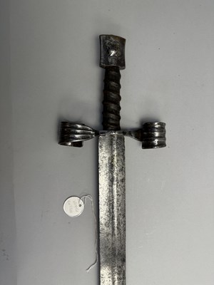 Lot 138 - A RARE VENETIAN BROADSWORD, EARLY 16TH CENTURY