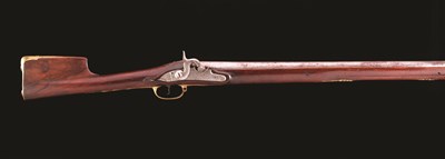 Lot 160 - A GERMAN PERCUSSION SPORTING GUN
