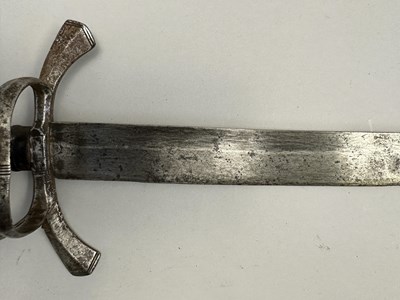 Lot 156 - A MILITARY SHORTSWORD, LATE 16TH CENTURY, PROBABLY AUSTRIAN