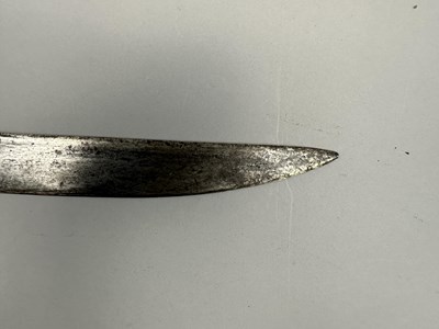 Lot 156 - A MILITARY SHORTSWORD, LATE 16TH CENTURY, PROBABLY AUSTRIAN