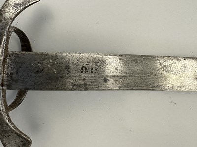 Lot 156 - A MILITARY SHORTSWORD, LATE 16TH CENTURY, PROBABLY AUSTRIAN