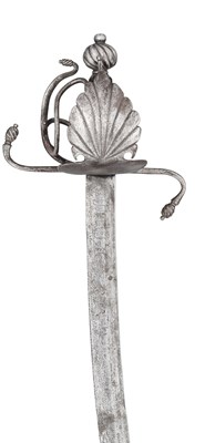 Lot 162 - A GERMAN MILITARY SWORD, LATE 16TH CENTURY, POSSIBLY STYRIAN