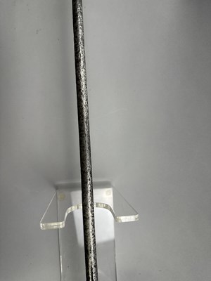 Lot 194 - AN OFFICER’S CUP-HILT RAPIER, LAST QUARTER OF THE 17TH CENTURY, PROBABLY PORTUGUESE