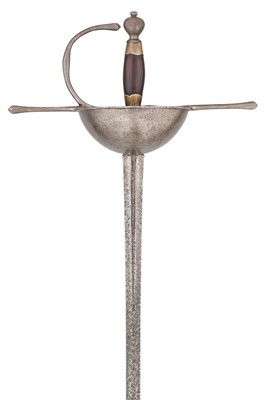 Lot 193 - A SPANISH OFFICER’S CUP-HILT RAPIER, LATE 17TH CENTURY