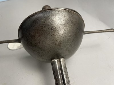 Lot 193 - A SPANISH OFFICER’S CUP-HILT RAPIER, LATE 17TH CENTURY