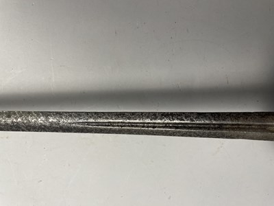 Lot 193 - A SPANISH OFFICER’S CUP-HILT RAPIER, LATE 17TH CENTURY