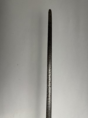 Lot 193 - A SPANISH OFFICER’S CUP-HILT RAPIER, LATE 17TH CENTURY