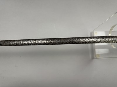 Lot 193 - A SPANISH OFFICER’S CUP-HILT RAPIER, LATE 17TH CENTURY