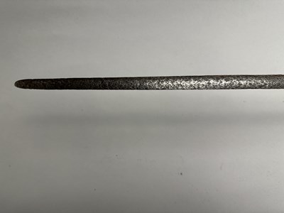 Lot 193 - A SPANISH OFFICER’S CUP-HILT RAPIER, LATE 17TH CENTURY
