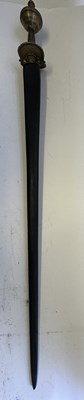 Lot 12 - A SOUTH INDIAN RAPIER (BAWANI), 18TH CENTURY, PROBABLY KERALA