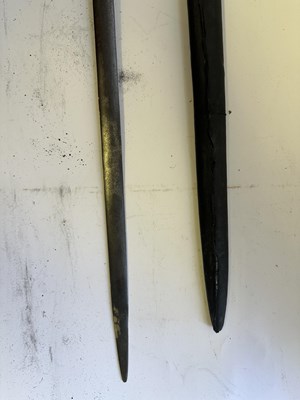 Lot 12 - A SOUTH INDIAN RAPIER (BAWANI), 18TH CENTURY, PROBABLY KERALA