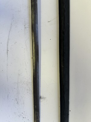 Lot 12 - A SOUTH INDIAN RAPIER (BAWANI), 18TH CENTURY, PROBABLY KERALA