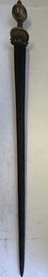 Lot 12 - A SOUTH INDIAN RAPIER (BAWANI), 18TH CENTURY, PROBABLY KERALA
