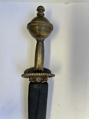 Lot 12 - A SOUTH INDIAN RAPIER (BAWANI), 18TH CENTURY, PROBABLY KERALA