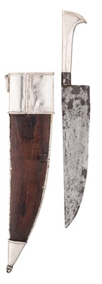 Lot 70 - AN INDIAN SILVER-MOUNTED DAGGER, 19TH CENTURY