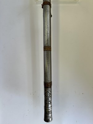 Lot 577 - AN INDIAN 15-BORE MATCHLOCK GUN (TORADAR), LATE 18TH/19TH CENTURY, PROBABLY JAIPUR, RAJASTHAN
