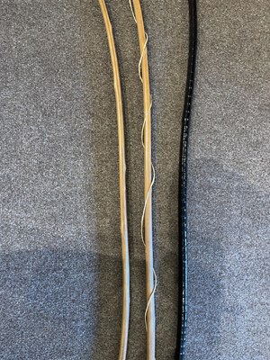 Lot 587 - THREE SIGNED JAPANESE BOWS, 20TH CENTURY