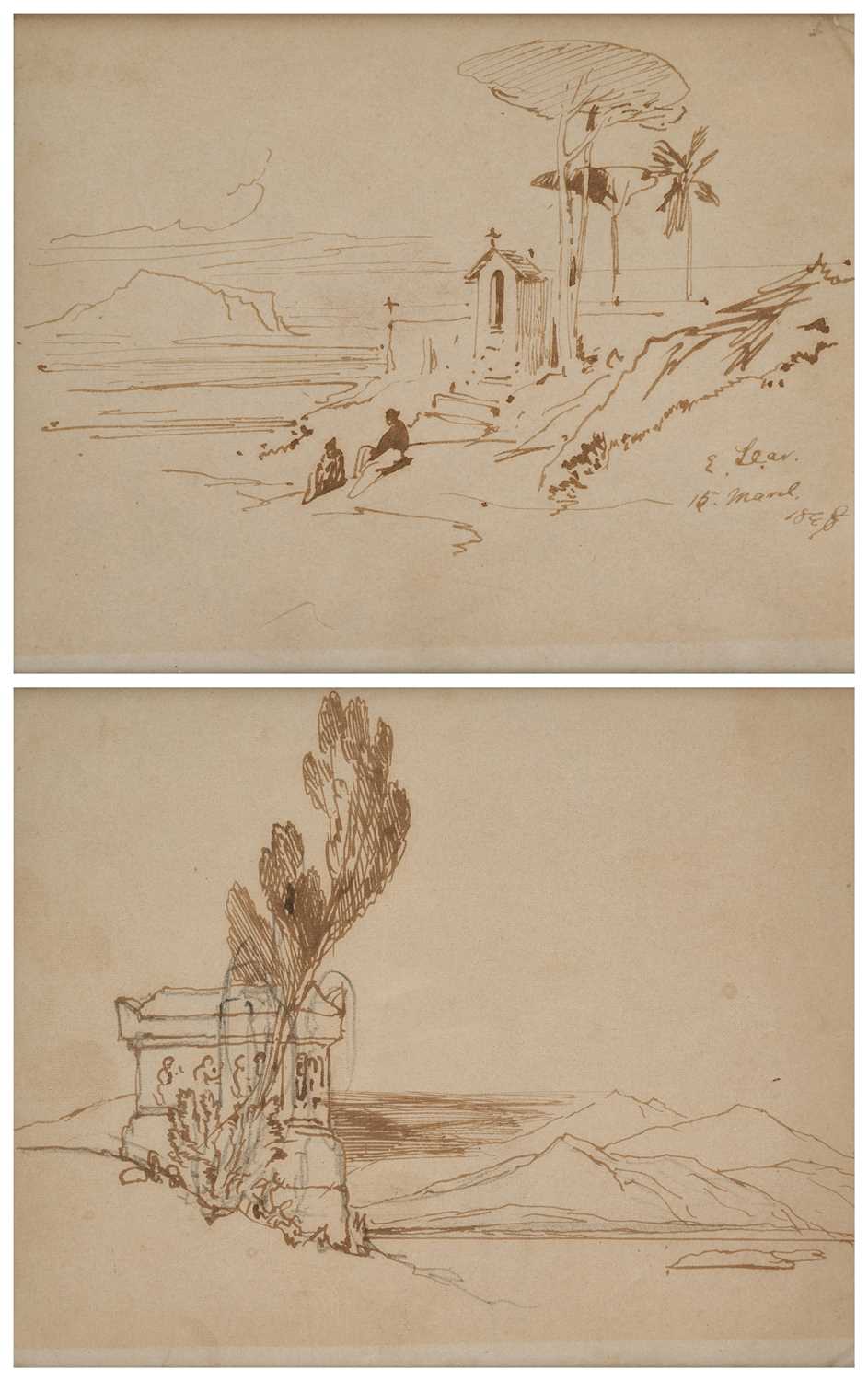 Lot 441 - EDWARD LEAR (BRITISH 1812-1888)