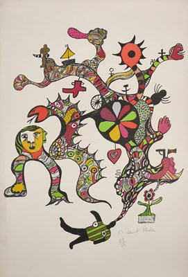 Lot 48 - NIKI DE SAINT PHALLE (FRENCH-AMERICAN 1930-2002)