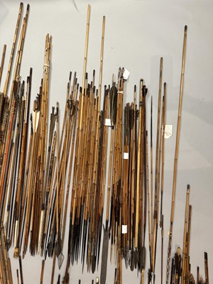 Lot 43 - A LARGE QUANTITY OF ARROWS AND HARPOONS, 19TH CENTURY