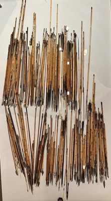 Lot 43 - A LARGE QUANTITY OF ARROWS AND HARPOONS, 19TH CENTURY