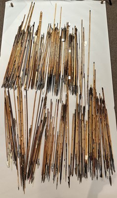 Lot 43 - A LARGE QUANTITY OF ARROWS AND HARPOONS, 19TH CENTURY