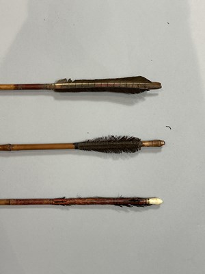 Lot 43 - A LARGE QUANTITY OF ARROWS AND HARPOONS, 19TH CENTURY