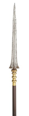 Lot 72 - A SOUTH INDIAN SPEAR (VEL), 17TH/18TH CENTURY, POSSIBLY MYSORE, KARNATAKA