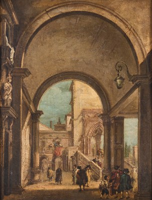 Lot 4 - MANNER OF FRANCESCO GUARDI (ITALIAN 1712-1793)