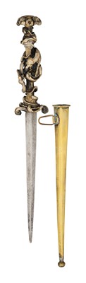 Lot 688 - A ROMANTIC DAGGER, 19TH CENTURY