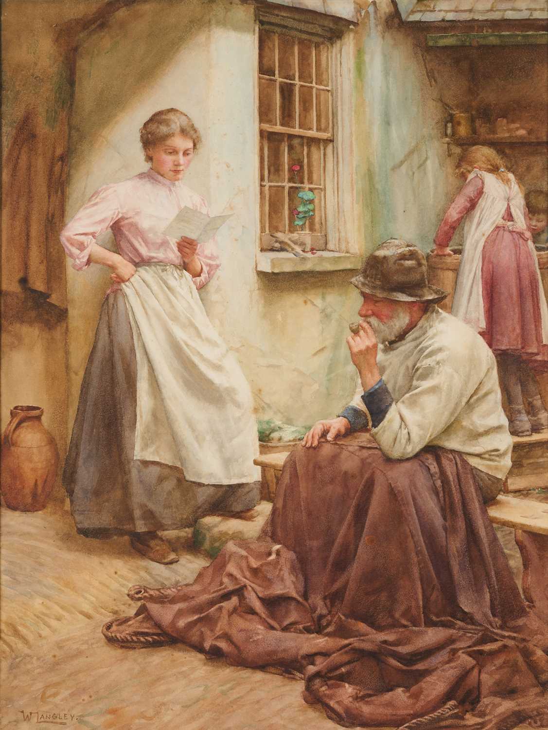 Lot 21 - WALTER LANGLEY (BRITISH 1852-1922)