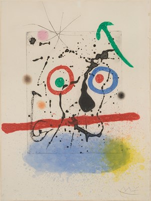 Lot 64 - JOAN MIRO (SPANISH 1893-1983)