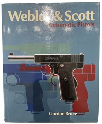 Lot 588 - BRUCE, GORDON: WEBLEY & SCOTT AUTOMATIC PISTOLS