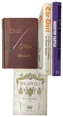 Lot 675 - HUTTON, ALFRED: COLD STEEL: PRACTICAL TREATISE ON THE SABER