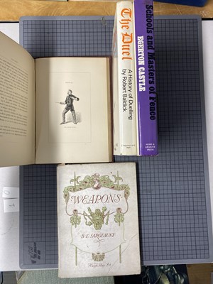 Lot 675 - HUTTON, ALFRED: COLD STEEL: PRACTICAL TREATISE ON THE SABER