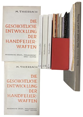 Lot 686 - THIERBACH, M: DIE GESCHICHTLICHE ENTWICKLUNG DER HANDFEUERWAFFEN