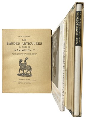 Lot 771 - BUTTIN, CHARLES: LES BARDES ARTICULÉES AU TEMPS DE MAXIMILIEN IER