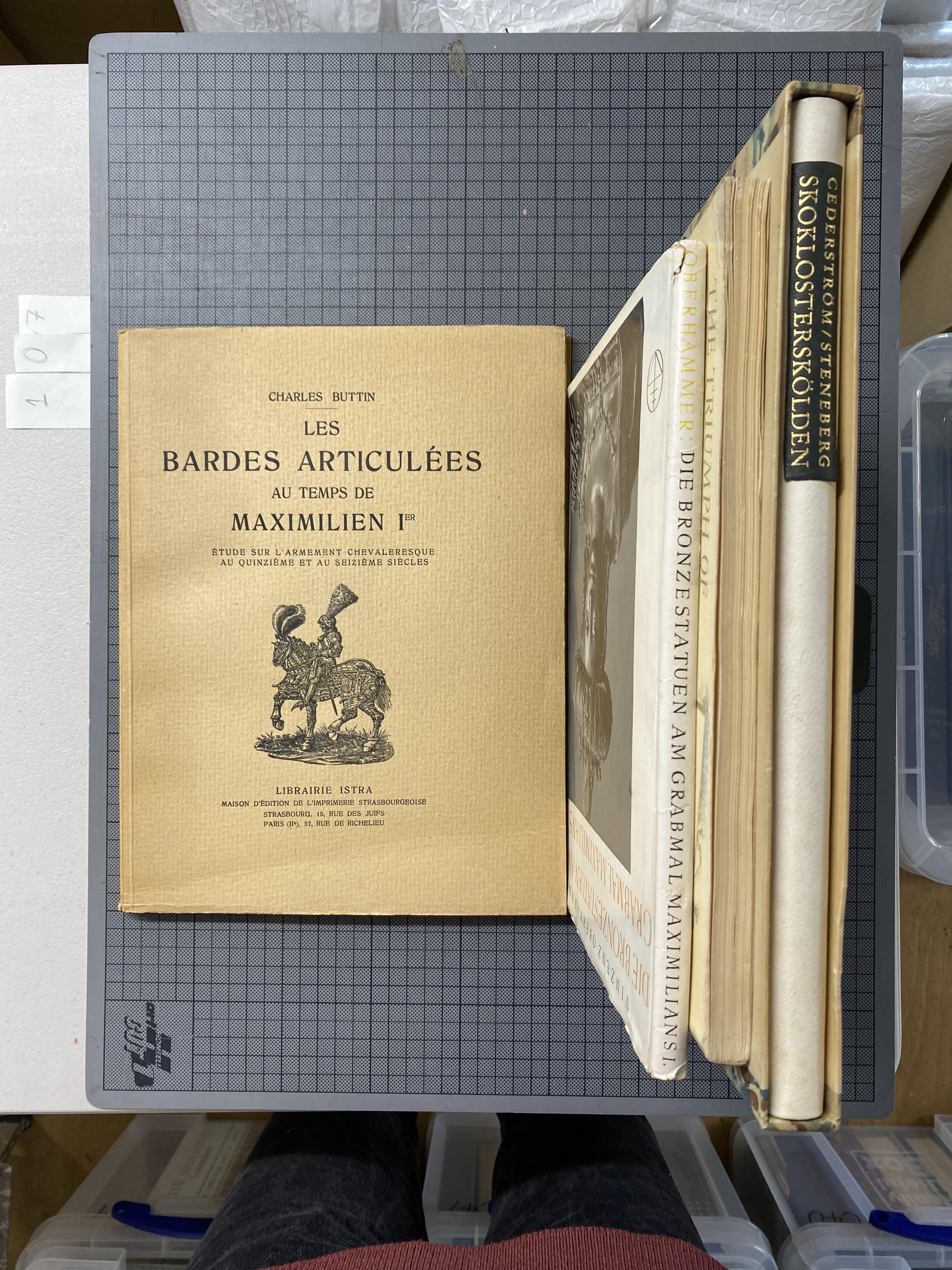 Lot 771 - BUTTIN, CHARLES: LES BARDES ARTICULÉES AU