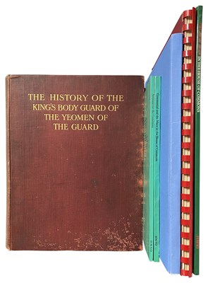 Lot 778 - HENNELL, COLONEL SIR REGINALD: THE HISTORY OF THE KING'S BODY GUARD OF THE YEOMAN OF THE GUARD