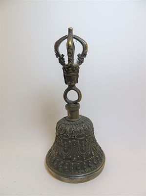 Lot 19 - A BUDDHIST RITUAL BELL