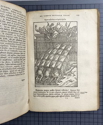 Lot 956 - VEGETIUS, FLAVIUS: DE RE MILITARI LIBRI QUATUOR; POST OMNIUM EDITIONES OPE VETERUM LIBRORUM CORRECTI